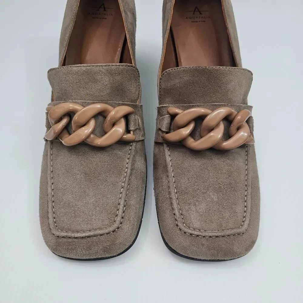 Aquatalia elegant suede